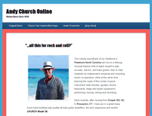 Tablet Screenshot of andychurch.com